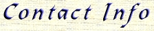 Contact Info